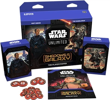 Настільна гра Rebel Star Wars: Unlimited - Shadows of the Galaxy - Two-Player Starter (841333122300)
