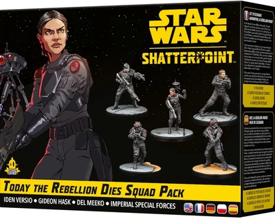 Dodatek do gry planszowej Rebel Star Wars Shatterpoint Rebelia dzisiaj skona Iden Versio (wydanie międzynarodowe) (0841333124991)