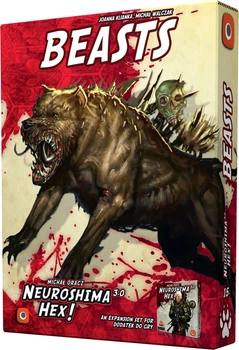 Dodatek do gry planszowej Portal Games Neuroshima HEX! 3.0: Beasts (5902560384154)