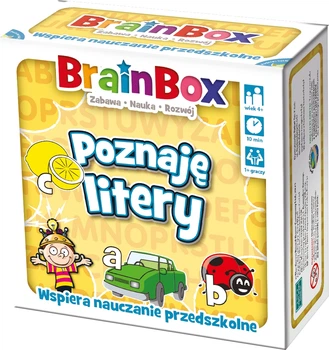 Настільна гра Rebel BrainBox - Вивчаю літери (5902650616714)