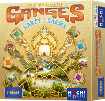Настільна гра Rebel Ganges: Карти і карма (польське видання) (5902650619890)