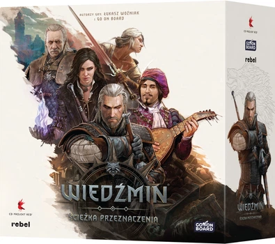 Gra planszowa Rebel Wiedźmin: Ścieżka Przeznaczenia - Edycja deluxe (edycja polska) (5905289601199)