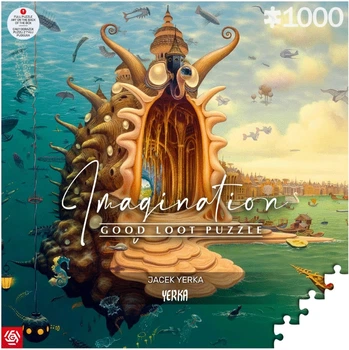Puzzle GOOD LOOT Imagination Jacek Yerka Port / Harbor 1000 elementów (5908305249351)