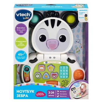 Розвивальна іграшка VTech Ноутбук Зебра, українська 80-564717