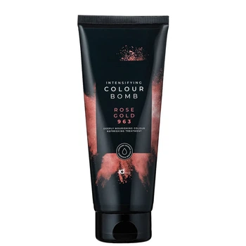 Тонувальний бальзам для волосся IdHAIR Colour Bomb ROSE GOLD 963 200 мл