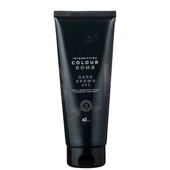 Тонувальний бальзам для волосся IdHAIR Colour Bomb DARK BROWN 471 200 мл