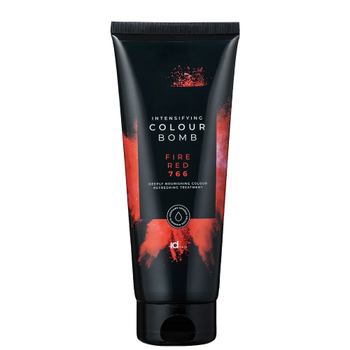 Тонувальний бальзам для волосся IdHAIR Colour Bomb FIRE RED 766 200 мл