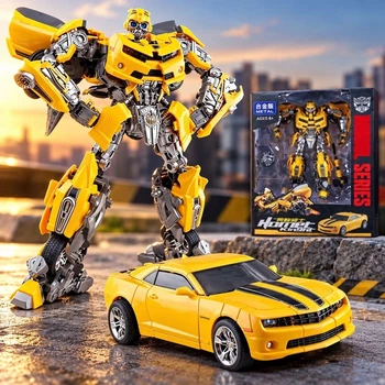 Іграшка для хлопчиків робот-трансформер Бамблбі 28 см Transformers Трансформери (2966-12)