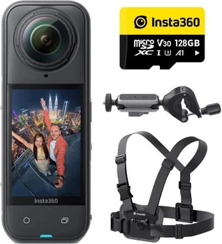 Экшн-камера Insta360 X5 Cycling Bundle (CINSAAHA/CYCLING)