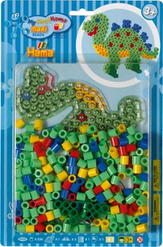 Mozaika termiczna Hama Maxi Dinozaur 250 elementów 8909 (0028178890988)