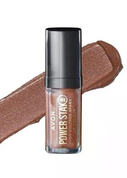 Рідка губна помада Відтінок: Nude Surge/ Хвиля нюду, Нюдовий сплеск, 7 мл Avon Power Stay 16 hours помада для губ СуперСтійкість High Voltage Spark, Lip Colour з Блискітками