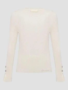 Кофта в рубчик Guess S молочный W6YR09Z0948