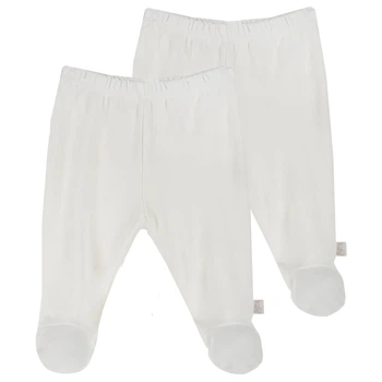 Ползунки (2 шт.) Chicco Baby White, цвет белый, размер 62 (263.16944.030)