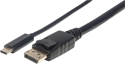 Kabel Manhattan USB Type C - DisplayPort 1 m Black (766623152471)