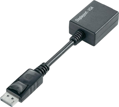 Адаптер TECHly DisplayPort 1.1 - VGA 0.07 m Black (8057685307582)