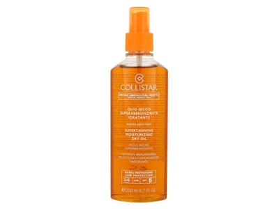 Увлажняющее сухое масло для загара Collistar Supertanning SPF6, 200 мл