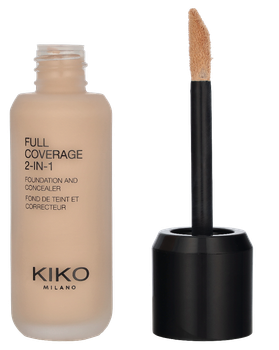 Тональный крем и консилер Kiko Milano Full Coverage 2 In 1 CR05, 25 мл