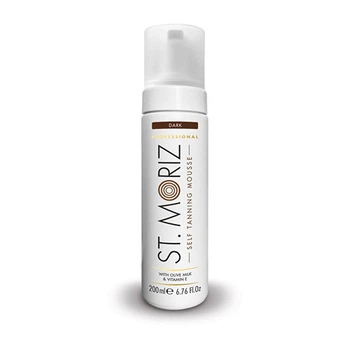 Пінка-автозасмага для тіла та обличчя St. Moriz Professional Self Tanning для темної засмаги, 200 мл