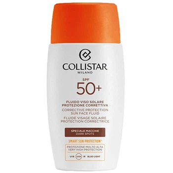 Коригувальний сонцезахисний флюїд для обличчя Collistar Sun Face Fluid Corrective Protection Special Stains SPF50+, 50 мл