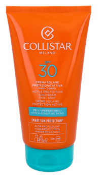 Сонцезахисний крем Collistar Active Protection SPF 30, 150 мл