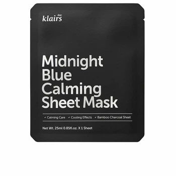 Тканевая маска для лица KLAIRS Midnight Blue, 25 мл