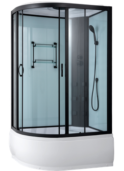 Гідромасажний бокс AquaStream Classic 120 HWR All Blacks