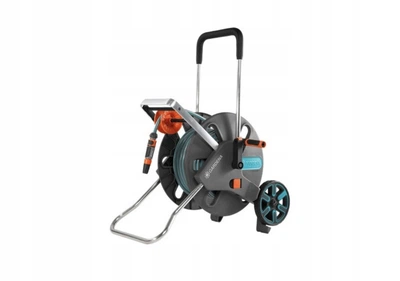 Садовая тележка со шлангом и комплектом для полива Gardena CleverRoll L Easy Set 50 м