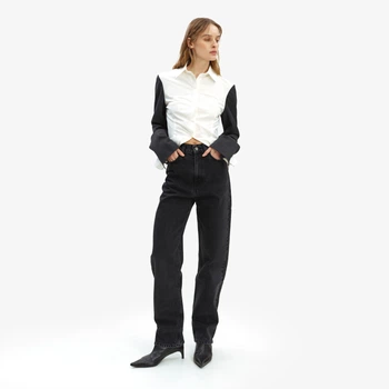 Женские джинсы Straight Gray w30l30