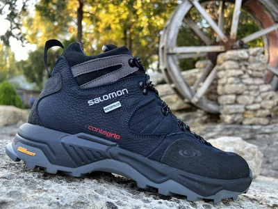 Спортивные кожаные ботинки, кроссовки термо Contagrip Gore-Tex Denim 45 (арт. 762403624)