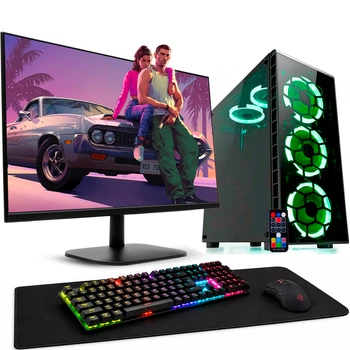 Комп'ютер iгровий GRAVIX-9 / Ryzen 5 5500 / AMD Radeon RX 580, 8 ГБ / 32 ГБ ОЗУ / SSD 512 ГБ (RZ-73776313)