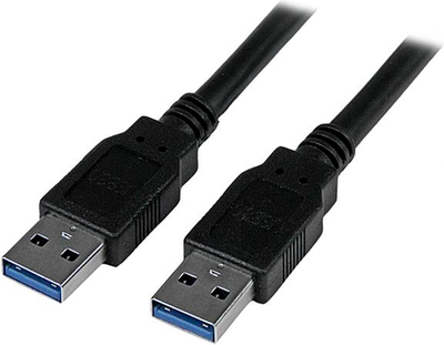 Kabel Startech USB-A - USB-A 3.2 Gen 1/3.1 Gen 1 3 m Black (USB3SAA3MBK)