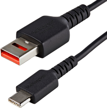Kabel Startech USB-A - USB-C 2.0 1 m Black (USBSCHAC1M)