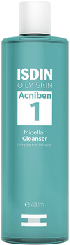 Płyn micelarny Isdin Acniben oczyszczający 400 ml (8429420303539)