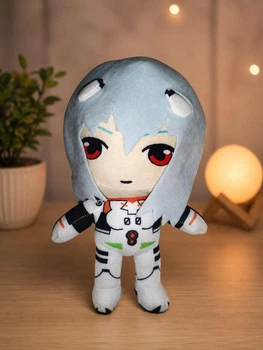 М'яка іграшка Рей Аянамі 23 см evangelion rei ayanami євангеліон аніме арт 2