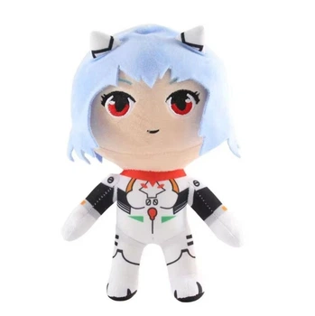 М'яка іграшка Рей Аянамі 23 см evangelion rei ayanami євангеліон аніме арт 1