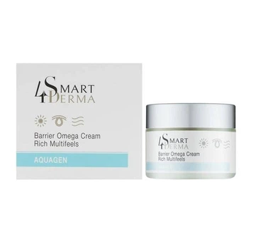 Крем питательный с церамидами Smart4Derma Aquagen Barrier Omega Cream Rich Multieels 50мл