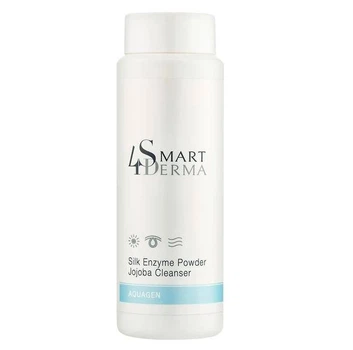 Энзимная шелковая пудра с гранулами Жожоба Smart4Derma Aquagen Silk Enzyme Powder Jojoba Cleanser 120г