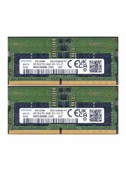 Оперативная память для ноутбука Samsung DDR5 16GB (2x8GB) 4800MHz SO-DIMM 1Rx16 PC5-4800B (M425R1GB4BB0-CQKOL)