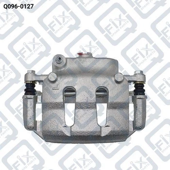 Суппорт тормозной передний левый Q-FIX Q096-0127 NAVARA 1987-1996, NP300 2008-, TERRANO