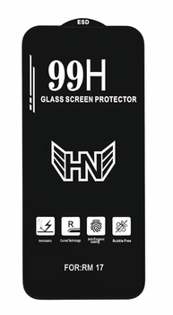 Защитное стекло 99H для Xiaomi Redmi 17 с олеофобным покрытием black