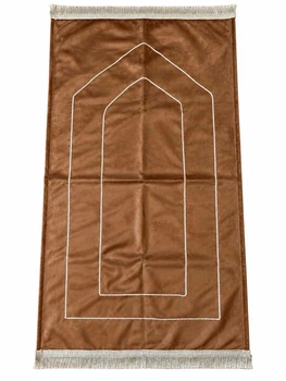 Килимок для намазу Prayer Mat Mihrab Safa, 70×120 см Коричневий