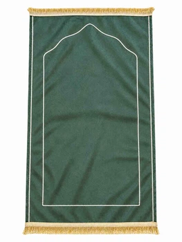 Килимок для намазу Prayer Mat Mihrab Safa, 70×120 см Оливковий
