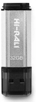 Накопичувач Hi-Rali Stark 32GB USB 2.0 (HI-32GBSTSL) Silver