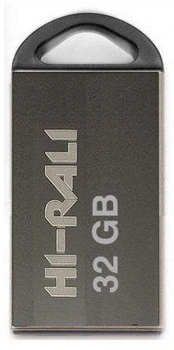 Накопичувач Hi-Rali Mini Fit 32GB USB 2.0 (HI-32GBMINFIT) Silver