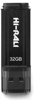 Накопичувач Hi-Rali Stark 32GB USB 2.0 (HI-32GBSTBK) Black