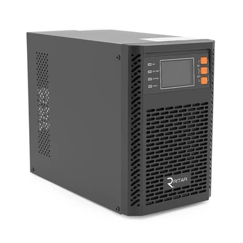 ИБП ON-LINE Ritar TOWER PT-1KSLI-LCD, 1000W, 25.6VDC, 154Wh LiFePo4, Euro sockets *2 pcs, 1*USB,1*RS232,1*EPO,SNMP slot,, Q2