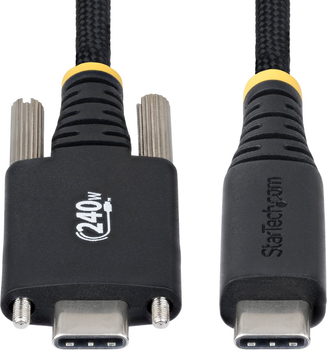 Кабель Startech USB-C - USB-C 2.0 240W 2 м Black (S2CEPR2M-USBSL-CABLE)