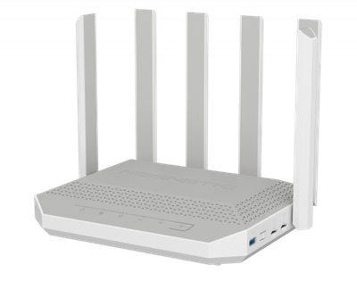 Інтернет-центр wifi ax3000, LTE-модем cat 12, 2 nano-SIM, 4хGigabit, 1x2,5Gb, usb3.0, usb2.0 Keenetic Hero 5g (kn-4110)