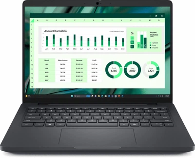 Ноутбук Dell Pro Max 14 (BTO120_MC14250_EMEA_UBU - Refurbished), Intel Core Ultra 7 265H / 14" / WVA / RAM 16 ГБ LPDDR5X / SSD 512 ГБ / RTX Pro 500 / Linux / Сірий