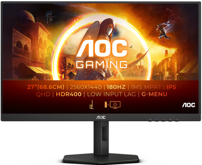 Монитор 27" AOC Gaming Q27G4XD 2K IPS 180 Гц (102467013) - Уценка